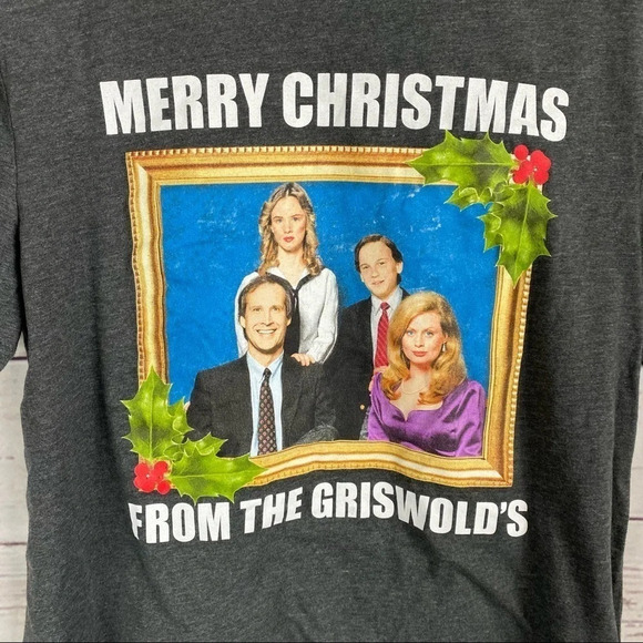Merry Christmas from the griswold's National Lampoon's Christmas Vacation Sz l - Picture 2 of 4